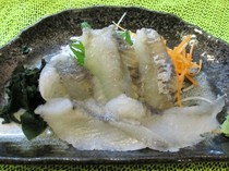 Hakodate Kaisen Izakaya Yan-shugyoba Nidaime Shoueimaru_Sculpin sashimi