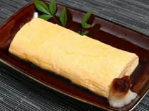 Wa Dining Sato_The elegant dashi stock is fragrant and makes a perfect side dish. "Dashimaki Tamago" with a sophisticated taste