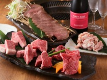 Itamae Yakiniku Ikko Sennichimae Branch_Ikko Mori Platter - Today's recommendation. Includes rare cuts as well.