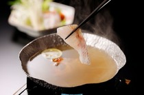 Sushi Shihogama_Shabu-shabu of blackthroat seaperch