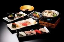 Sushi Shihogama_9-piece sushi course