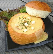 19HITOYASUMI Nanto A-MIEUX branch_Bagel Pod Chowder (Clam Chowder)