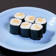  河童卷 / 腌萝卜卷 / 山牛蒡卷 / 梅子紫苏卷 / 纳豆卷 