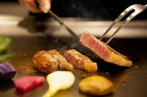 Teppanyaki Sanga_[Elegant] Specially selected Yamagata beef fillet steak dinner