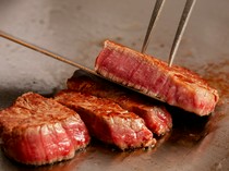 Teppanyaki Sanga_[Takumi] Specially selected Yamagata beef loin steak course