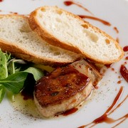  [WEB-only Course 2] Aged Kobe beef & Japanese Black beef sirloin steak, marbled grilled shabu-shabu and foie gras course 