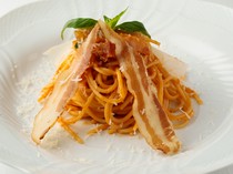 Sabatini di Firenze Tokyo Branch_Traditional Sabatini-style spaghetti served on trolley