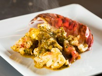 Originator of Teppanyaki Steak Misono, Kobe Main branch_Lobster: Enjoy every last bit