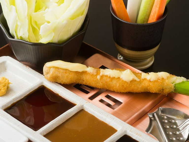 Kyougushi Rokuhara Reservation in Akasaka/Kushiage/Kushikatsu