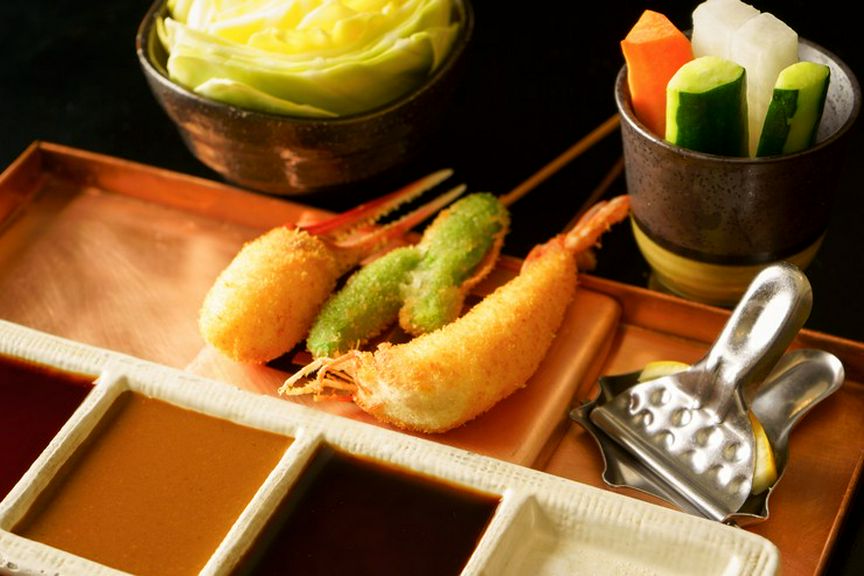 Kyougushi Rokuhara Reservation in Akasaka/Kushiage/Kushikatsu
