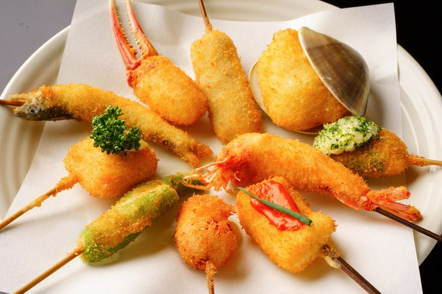 それがし Kyougushi Rokuhara Reservation in Akasaka/Kushiage/Kushikatsu