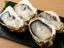  1 grilled oyster with shell 