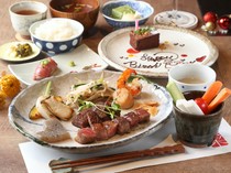 SAI.  teppan Tenjinbashi_The "Taste Comparison Anniversary Course" is a great choice for a special day for the two of you.