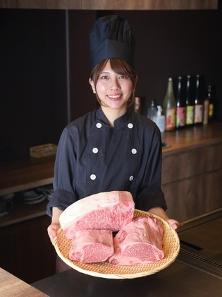 Teppanyaki SAI.  teppan Tenjinbashi_Miyoko Sakaguchi