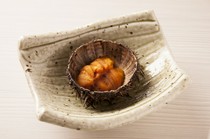  우니 껍질 구이 