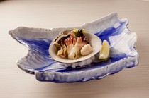 Uni Murakami Hakodate ekimae restaurant_Grilled live surf clam