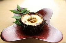 Uni Murakami Hakodate ekimae restaurant_Sea urchin gratin with soy milk and yuba from Uniya