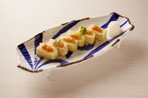 Uni Murakami Hakodate ekimae restaurant_Fluffy and creamy rolled egg topped with sea urchin