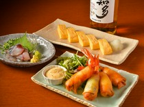 Agu-buta-shabu Izakaya Hakuryu Nishiki_A wide variety of "a la carte dishes" that go perfectly with alcohol!