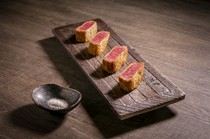 USHIGORO S. GINZA_"Course A: Fillet Cutlet" is a popular repeat order among our guests.