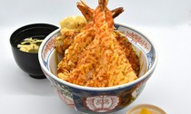 Wagyu Kurosawa Main Branch_Large shrimp tempura bowl