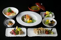 Tokyo October_"Vegan & Gluten-Free Course" uses seasonal vegetables and is gentle on the tongue and body