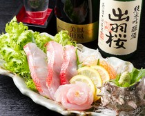 Irifune Ito-ekimae Branch_Red sea bream sashimi 3200 yen