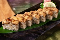 Irifune Odawara-ekimae Branch_Homemade Edomae boiled conger eel pressed sushi