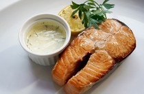  丰盛！大西洋鲑鱼排 