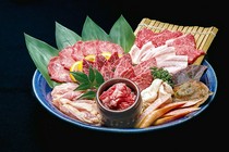 Yakiniku Kakura Nagasaki Douza Branch_ "6 Recommended Types" Kakura Set *1 set for 2 people