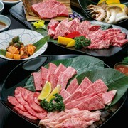 Yakiniku Kakura Nagasaki Douza Branch_Premium Set (6 luxurious items)  *Serves 2 people per set