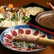 Teuchi Soba to Kamo Ryouri Jigen_Duck hotpot (1 serving)