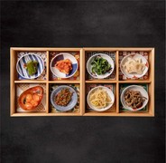 Assortment of 8 kinds of kimchi namul