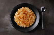 Garlic rice at a yakiniku restaurant