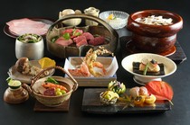 日本烤肉HASEGAWA 别馆 银座店_【吃尽时令奢华食材的套餐】以Omakase套餐为基础，融入超奢华时令食材的特别套餐