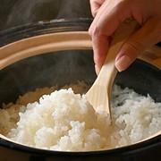 Kanzen Koshitsu Yakiniku Kyu Nishi-Azabu Main Branch_Earthenware pot rice