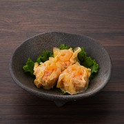 Hokkaisushi to Robata Sushiyama Shinjuku_Homemade Yuba Shrimp Shumai (3 pieces)