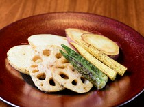  Assorted grilled vegetables 