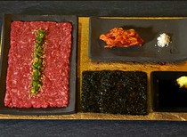 Naniwa Yakiniku Saburo_Wagyu beef fatty set