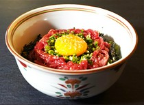 Naniwa Yakiniku Saburo_Specialty: Japanese Black Beef Yukhoe Rice Bowl