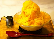 Naniwa Yakiniku Saburo_Fluffy mango shaved ice