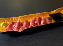 Naniwa Yakiniku Saburo_Marbled beef sashimi