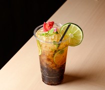 Toyosu Kinpura_Toyosu Mojito - An original cocktail inspired by the dawn of Edo.