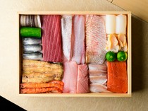 Sushi Kinari_Colorful "ingredients" that allow you to experience the changing of the seasons every time you visit