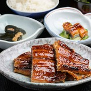 Charcoal-grilled Eel Doikatsuman Kinkakuji Branch_Eel set meal (top)