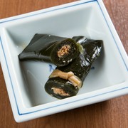 Charcoal-grilled Eel Doikatsuman Kinkakuji Branch_Eel and kelp rolls