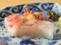 Ginza Seiten_Fresh fish sashimi