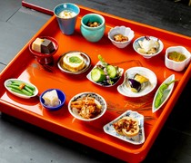 Japanese Fermented Degustation Bar ODORU_Side Dishes (Vegetable Ozen, ODORU) - Enjoy the original taste of the ingredients! A colorful and visually appealing vegetable meal.