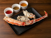  Enjoy the "king of crabs" casually with "Taraba" 