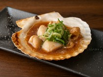  Thick and rich scallops 